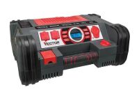 Vector 1200 Peak Amp Automotive Jump Starter, Portable Power - 10W USB Port, 500W Inverter, 120 PSI Air Compressor $219