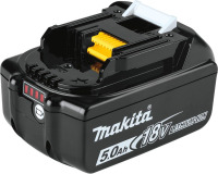 Makita BL1850B 18V LXT Lithium-Ion 5.0Ah Battery, New $199