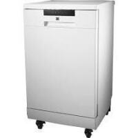 RCA 18 in. White Electronic Portable 120-volt Dishwasher with 3-Cycles with 8 Place Settings Capacity 16 New Shelf Pull $699