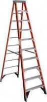 Werner Twin Platform Stepladder 10 ft Ladder Size Fiberglass PT7410-4C $999