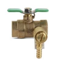 Wilkins 3/4 Bronze Full Port Ball Valve New $119