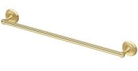 Gatco 5050 Designer II Towel Bar, 24 Inch, Brushed Brass for Bathroom New In Box $89