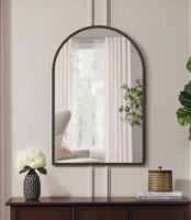 Home Decorators Collection Medium Arched Dark Bronze Antiqued Classic Accent Mirror (35 in. H x 24 in. W) New In Box $299