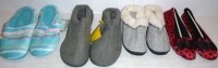 Dearfoam Pair of Women's Slippers New Shelf Pull Assorted Size Medium (7-8)