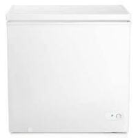 Vissani 6.9 cu. ft. Manual Defrost Chest Freezer with LED Light Type in White New Shelf Pull On Working $599