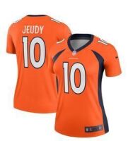 NIKE NFL Jerry Jeudy Denver Broncos Legend Jersey – Orange Size Womens Small / Nike NFL Russell Wilson Denver Broncos Nike Alternate Vapor Limited Jersey – Navy/Orange Size Youth XL (18/20) New with Tags Assorted