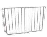 Cardinal Gates SS30 Stairway Baby Gate for Stairs - Adjustable Indoor Gate - Aluminum Safety for Kids - Can be Installed at Angles - 27 to 42.5 Inches Wide - White / KidCo - G2000 Safeway Top of Stairs Quick Release Baby Gate, Baby Gate for Stairs 42.5"W 