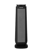 Pelonis 1500-Watt 23 in. Digital Tower Indoor Ceramic Heater Quiet Operation w/ Safety Overheat Protection and Fan Mode in Black On Working $109