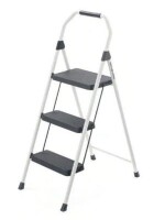 Gorilla Ladders 3-Step Compact Steel Step Stool with 225 lb. Load Capacity Type II Duty Rating (8ft. Reach Height) New $99