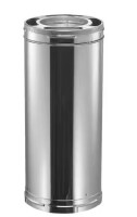 DuraVent 6 in. Dia 36 in. Chimney Pipe / DuraVent DVL 6 in. x 48 in. Double-Wall Black Chimney Stove Pipe Chimney Pipe New In Box Assorted $299