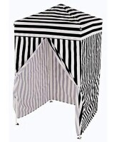 Impact 4'x4' Pop up Changing Dressing Room, Black and White New $229