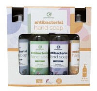 Greenerways Antibacterial Hand Soap | Made in USA | Citrus, Lavender, Mint & Unscented 4Pack | Sulfate-Free, Paraben-Free, Cruelty-Free, Vegan Hand Wash | 16 Fl Oz New In Box $79