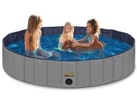 KOPEKS Outdoor Swimming Pool Bathing Tub - Portable Foldable - Ideal for Pets - XL 63" x 12" New In Box $109