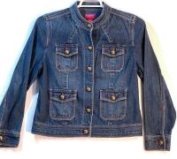 Dressbarn Ladies Button Up Denim Jacket New Size 18/20