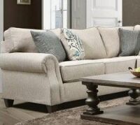 Lane Home Furnishings Sofa - Nora Alabaster/Seychelles Cerulean/Harvard Peacock/Bumble Olive, 8010 Brand New $1599