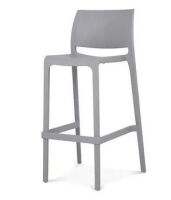 Lagoon Sensilla Stack-Able Bar Stool / MQ Infinity Outdoor Patio Chair in Taupe New Assorted $199