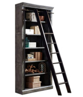 Martin Furniture 94” H Tall Bookcase in Rustic Grey $1199.99