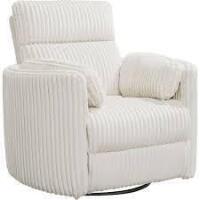 Parker Living Radius - Mega Ivory Swivel Power Glider Recliner New in Box $999