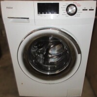 Haier 2.0 Cu. Ft Front Load Washer/Dryer Combo HLC1700AXW $1299