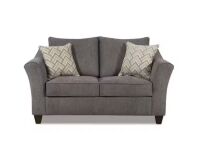 Lane Home Furnishings 2903 Milam Loveseat in Cayman Charcoal Brand New $999