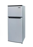 Magic Chef 4.5 cu. ft. Mini Fridge with True Freezer in Stainless Look New $399