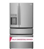 Frigidaire Gallery GRMS2773AF01 - 36 in. 26.3 cu. ft. 4 Door French Door Standard Depth Refrigerator in Stainless Steel New $3399