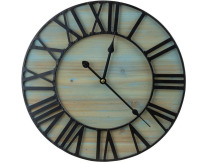 Sorbus 16-Inch Large Wall Clock - Centurian Roman Numeral Style - Modern Home Decor - Metal Wood Decorative Analog Clock New In Box $79