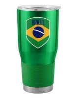 Brazil Soccer Team 30oz Stainless Steel Tumbler / England National Team 30oz. Game Day Tumbler / Argentina 30oz Gameday Stainless Tumbler New Assorted $69