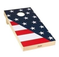 Cornhole Board Decal 2'x4' USA Flag Decal / Tropical Decal New Assorted $69