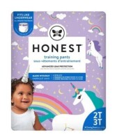 Honest Training Pants, Unicorns, Size 2T-3T, 26 Count New