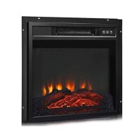 Ultra Flame 18" Electric Fireplace Heater Insert for TV Stand, Recessed 1400 W Electric Stove Heater with Remote Control New In Box $399