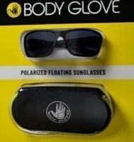 Body Glove Polarized Floating Sunglasses 100% UVA/UVB Protection with Case New $39