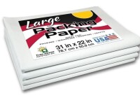 Tree House Pad & Paper | 31” x 22” Packing Paper Sheets | 500 Sheets of Newsprint | Size LARGE | Made for Moving, Packing, & Shipping | Recyclable Material New In Box $199