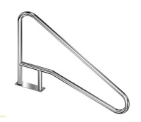 RAILEN Pool Handrail 55'' x 32'', Pool Stair Rail, Stainless Steel Pool Railing 300Lbs Load Capacity Inground Pool Rail New $239