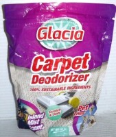 Glacia Carpet Deodorizer Island Mist Scent 20 oz New