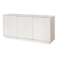 Euro Style Tresero 65" Sideboard, High Gloss White New in Box $1999