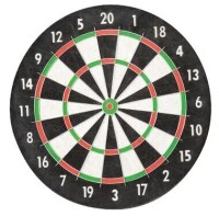 Sportscraft Performance 18" Paper Dartbord with Darts Similar to Picture New In Box $79