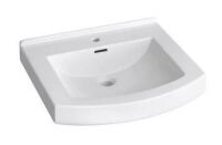 PROFLO Otter Creek 20" Rectangular Vitreous China Pedestal Bathroom Sink with Overflow and 1 Faucet Hole New In Box $399