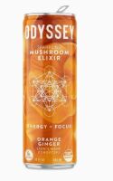 Odyssey Elixir, Energy Drink Sparkling Orange Ginger, 12 oz