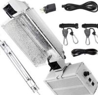 XAMT 1000W DE System Complete Fixture Double Ended Grow Lights Kits for Indoor Plants Includes 1000 Watt Super Lumens HPS Bulb with Digital Dimmable Ballast 120-240V, New in Box $699.99