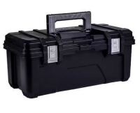 Husky 26 in.W Black Plastic Portable Hand Tool Box with Metal Latches New $79