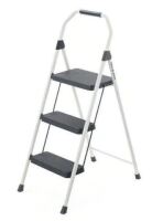 Gorilla Ladders 3-Step Compact Steel Step Stool with 225 lb. Load Capacity Type II Duty Rating (8ft. Reach Height) New $99