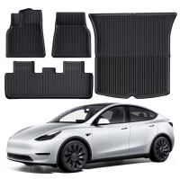 TopLight Store Floor Mats for Tesla Model Y All Weather Waterproof Custom Fit TPE Compatible with Tesla Model Y 2023 2022 2021 3D Floor mats 4 Piece Set New In Box $229