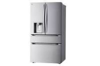 LG 25 Cu. Ft. Smart Counter-Depth MAX 4-Door French Door Refrigerator with Full-Convert Drawer LF25G8330S New $2999