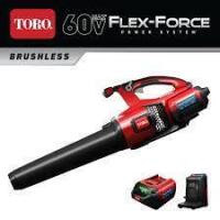 TORO 51820 60V MAX* 120 mph Brushless Leaf Blower With Battery and Charger New In Box Factory Sealed $599.99