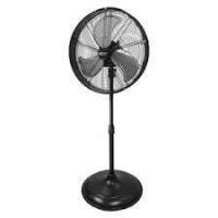 Commercial Electric 30 in. 3-Speeds High Velocity Tilting Pedestal Fan with Adjustable Height in Black New in Box $399