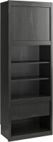 Signature Sleep Single Side Cabinet for Wall Beds with Nightstand in Black Oak, New in Box $599