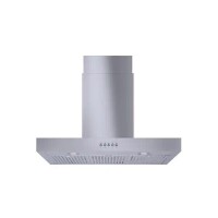 Vissani Lora 30" 350 CFM Convertible T-Shape Wall Mount Range Hood in Stainless Steel with Charcoal Filters and LED Lighting, New in Box $399