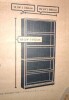 Sauder 5-Shelf Storage Bookcase/Book shelf, Cherry finish, New in Box $399 - 2