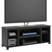 Mainstays Parsons TV Stand for TVs up to 50", Black Oak, New in Box $199